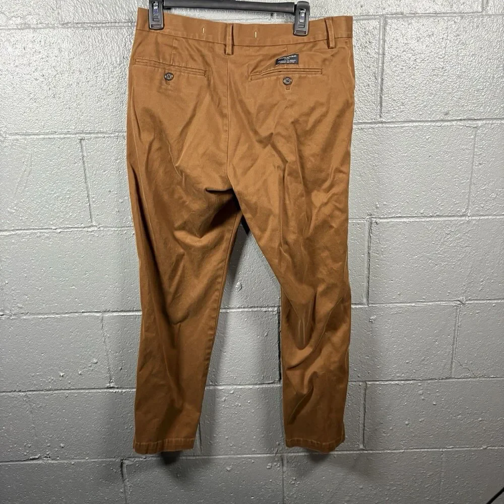Banana Republic Chinos Men 33x30 Slim Fit Stretch Preppy Smart Casual